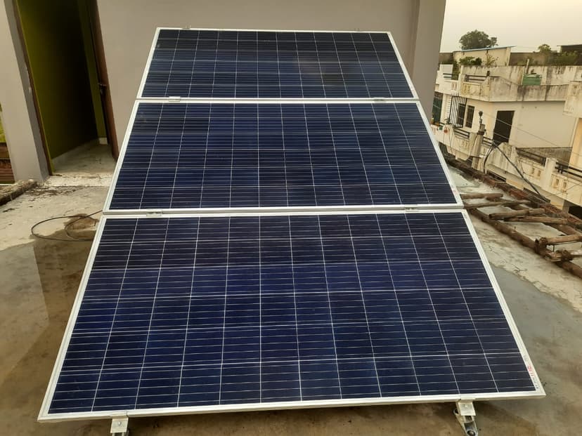 Commercial Solar Setup